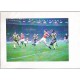 Signed picture of Lee Martin the Manchester United footballer.
